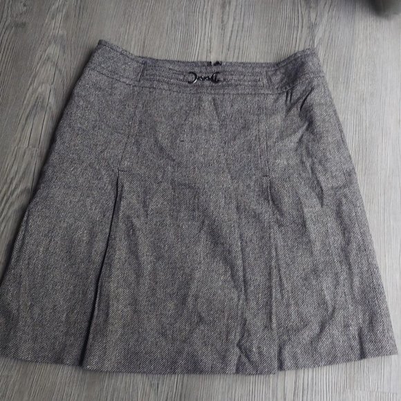 Ann Taylor Loft EUC Y2K Size 6P Brown skirt - Picture 1 of 4